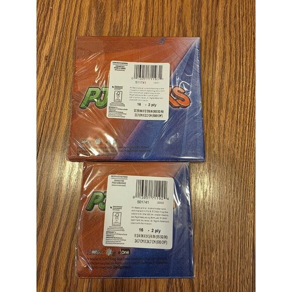 PJ Masks Birthday Party Decoration Personalize Banner Backdrop Candles Napkins - Picture 11 of 11